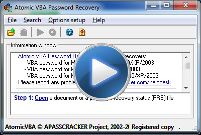 vba password recovery