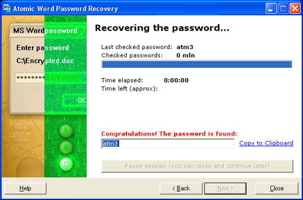 free ms office password cracker